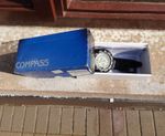 Uwatec Swiss Made Wrist Dive Compass with Strap, Black, Boxed