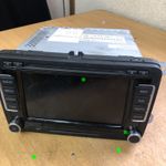 VW Touran Golf Caddy Satellite Navigation & Radio Head Unit 1T0035680C