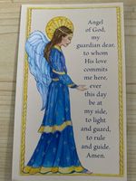 Guardian Angel Prayer Card. Free Postage