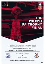 2026 FA Trophy & Vase Final - Non League Finals day @ Wembley official programme