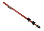 Tele-knox Carbon Shaft For Minelab Equinox (600/800) Metal Detectors Red