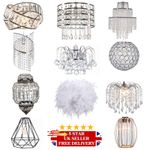 Light Shade Ceiling Easy Fit Pendant Modern Glass  Acrylic Light Fitting Ceiling