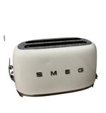 SMEG TSF01WHUK 50s Retro 2 Slice Toaster White 950W, Tested Working, Fair Cond