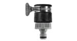 Gardena Round Tap Connector Tool-Free Corrosion-Resistant Easy Fit UK Tap