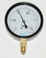 Vacuum Pressure Gauge 60mm x 1/4" connection slurry tanker
