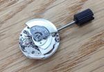 Seiko 4206B  Automatic Watch Movement - N.O.S - WORKING - Silver Balance Wheel