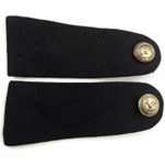 Officers Staybrite Anodised Captain Epaulette Rank Pips Staybright Beds & Herts