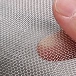 1-6M Stainless Steel Rat Mesh Rodent Proofing Woven Fine Wire Metal Netting-UK