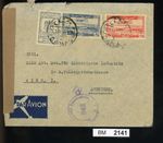 BM2141, 1950, Damascus - Vienna, Airmail Austrian Censorship Stamp