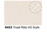 Slaters 0453 0.5mm x 300mm x174mm HO = 1:87 Scale Treadplate Plastikard DSA Post