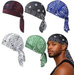 Paisley Cooling Headscarf Cap Bandana Beanie Motorcycle Pirate Head Wrap