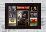Gerwyn Price The Iceman PDC Darts A4/A3 Print Memorabilia/Collectable signed 204