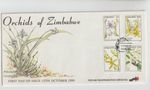 Zimbabwe 1993 Orchids of Zimbabwe per scan with insert