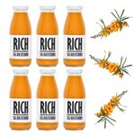 Rich Sea Buckthorn Juice, 100% Fruit-Based, 6 x 240ML