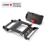 For Yamaha X-Max 300 XMAX300 Phone Holder Motorcycle Wireless Charger 12MM set