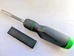 LTT Screwdriver Ratcheting Multi-bit Linus Tech Tips - Lime Green UNBOXED