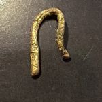 VENEZUELAN WIRE GOLD  “CAPTAIN HOOK” GOLD WIRE 23k+ .300 AU WIRE Specimen