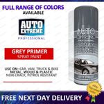 Auto Grey Primer Spray Paint Aerosol Car Bike Metal Wood Plastic 400ml - 1 to 12