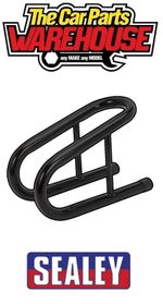 SEALEY Motorcycle Wheel Chock 95mm Garage Pit Paddock Trailer Transporter Stand