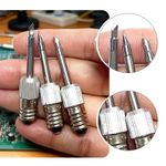 3pcs Soldering Iron Tips E10 Replacement for Parkside PLKA 4B3 Silver NEW