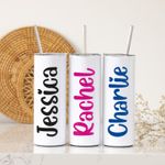 Custom Vinyl Name Sticker Labels for Bottles, Lunchboxes, Kids School Box, Wall