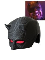 Daredevil Textured Helmet Mask Cosplay Props Costume  3D Printed reborn w stand