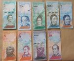 Lot 120 Venezuela Mixed Banknotes 2016-2017 SDS Values 2 5 10 20 500 1000 5000