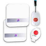 Caregiver Elderly Old Pager Home Safety Patient Alert Alarm System Panic SOS