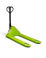 3000kg Wide Pallet Truck 685x1200mm Heavy Duty Manual Pump Truck Green