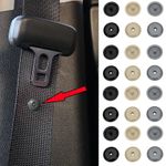 Car Seat Belt Stopper Button Clip Universal Buckle Retainer Safety Holder 1 Pair