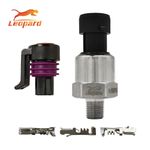 150PSI Stainless Fuel Oil MAP AIR Pressure Sensor Sender Connector 1/8" NPT