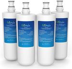 EcoAqua EWF-8001A Water Filter Compatible With Insinkerator F701R - 4 Pack