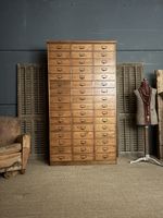 Industrial Multiple Drawer Unit / Pine Multiple Drawer Unit / Haberdashery