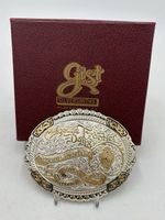 Montana Silversmiths Belt Buckle  Cheyenne 101st Frontier Days 1997 w/Box