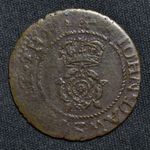 1666 London W.1282, Grub Street, John Dawson, Halfpenny Token, N.7048