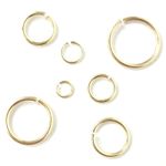 9ct Gold Solid Jump Ring 375 Yellow Open O RINGS 3mm 4mm 5mm 6mm 7mm 8mm 9mm 