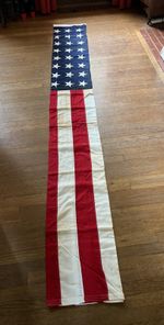 Vintage New 48 STAR US FLAG  5' X 9 1/2' VALLEY FORGE 1940's