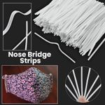 Nose Wire Clip Protective Bridge Metal Wire Strip for Making Face Mask Sewing UK