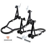 Front and Rear Motorcycle Extra Heavy Duty Rear Paddock Stand For Most DIY Tasks