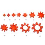 Coupling Gasket Spider Coupling Insert Plum Shape Jaw Coupling Spider Flexible