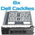 4x Dell PowerEdge 11G/13G LFF 3.5in Caddy R320 R410 R420 R510 R520 R530 R710