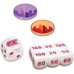 Pokemon TCG White Flare Markers & Dice : Condition & Damage Counters