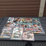 13 Leicester Tigers Rugby Programmes. Various Years 2000s. Job Lot