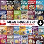 25+ Standard Catalog of World Coins 1601–2000+ Book Bundle/ Digital Version