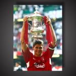 Hand Signed Steven Gerrard Photograph Liverpool  £75