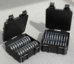 1oz Silver Britannia or Gold Britannia Edgeways Storage Case Capsules Included