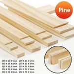 Thick 3mm/5mm/8mm Pine Sheet Furniture Wood Board Panel Aircraft Ship Model DIY