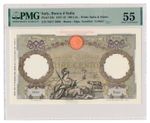 ITALY banknote 100 Lire 19.12.1940. PMG AU 55