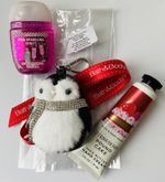 bath & body works hand sanitiser Holder Hand cream  Strawberry Pound Cake Shea  