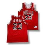 Vintage Champion Chicago Bulls Michael Jordan #23 NBA Jersey XXL Red